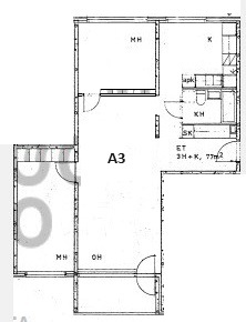 Rental Espoo Soukka 3 rooms