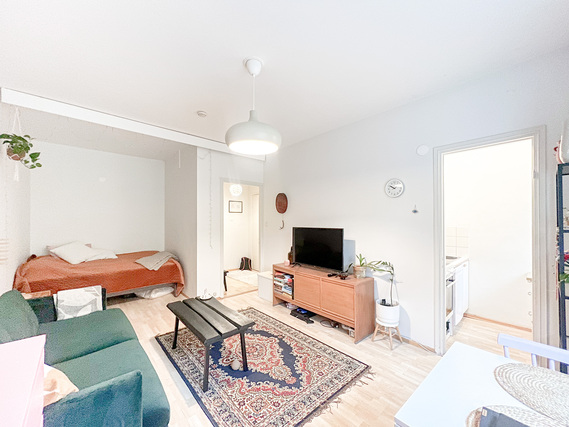 Rental Helsinki Munkkiniemi 1 room Viihtyisä koti erinomaisella sijainnilla, hyvien kulkuyhteyksien äärellä!