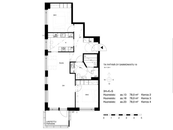 Rental Kuopio Maljalahti 3 rooms