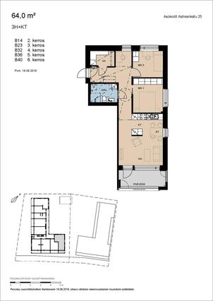 Right of occupancy apartment Hyvinkää Hangonsilta 3 rooms