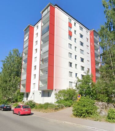 Rental Tampere Hervanta 2 rooms Kuva: Google Maps