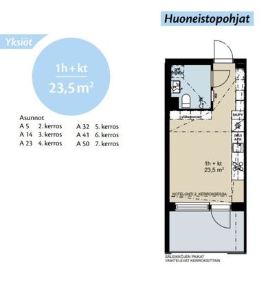 Vuokra-asunto Lempäälä Lempoinen Yksiö