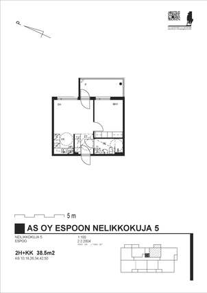 Vuokra-asunto Espoo Matinkylä Kaksio Näköala