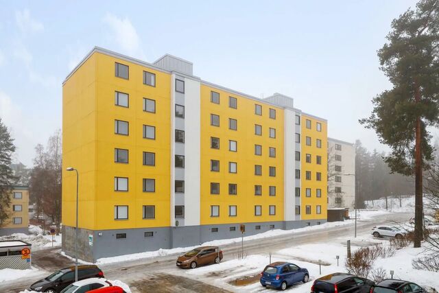 Rental Vantaa Havukoski 2 rooms Julkisivu pihan puolelta