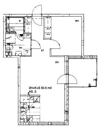 Right of occupancy apartment Helsinki Viikki 2 rooms