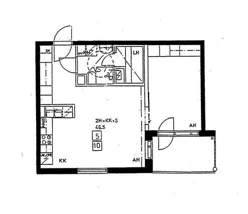 Asumisoikeusasunto Espoo Leppävaara Kaksio