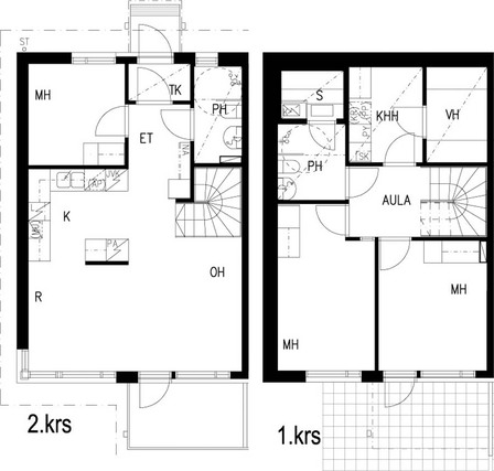 Right of occupancy apartment Jyväskylä Väinölä 4 rooms