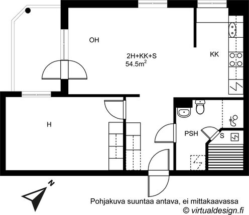 Vuokra-asunto Tampere Epilä Kaksio