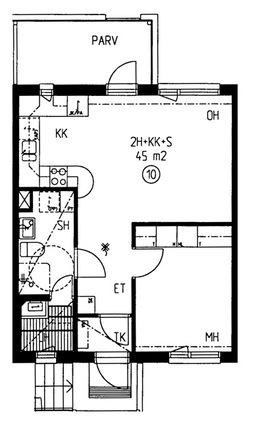 Asumisoikeusasunto Jyväskylä Palokka Kaksio