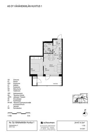 Rental Turku Vähäheikkilä 2 rooms Kampanjakuva