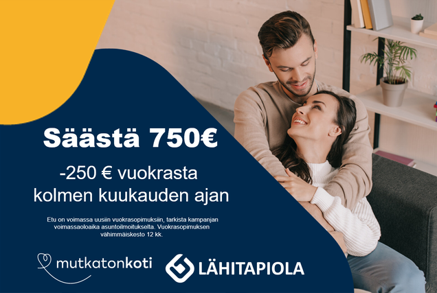 Rental Vantaa Tikkurila 1 room