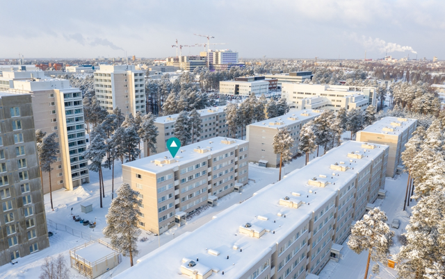 Vuokra-asunto Oulu Kontinkangas 4 huonetta