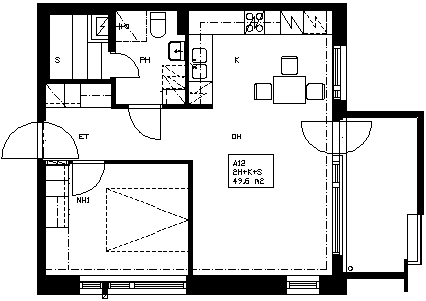 Asumisoikeusasunto Kuopio Särkilahti Kaksio