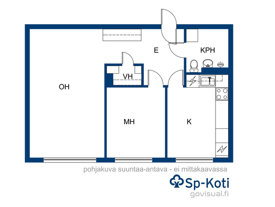 Vuokra-asunto Porvoo Kevätkumpu Kaksio