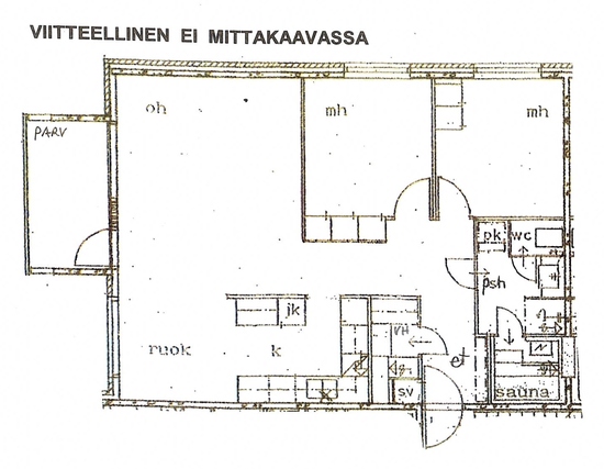 Vuokra-asunto Riihimäki Koivistonmäki 3 huonetta