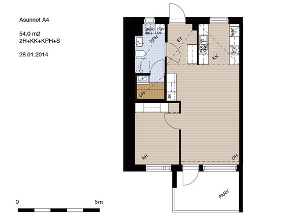 Right of occupancy apartment Porvoo Hornhattula 2 rooms