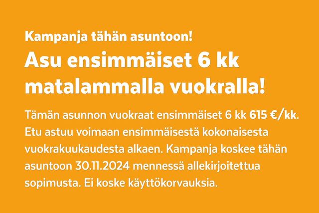 Vuokra-asunto Espoo Henttaa Yksiö