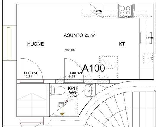 Vuokra-asunto Helsinki Kallio Yksiö