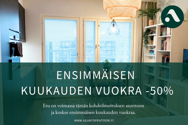 Vuokra-asunto Espoo Pohjois-Tapiola Yksiö