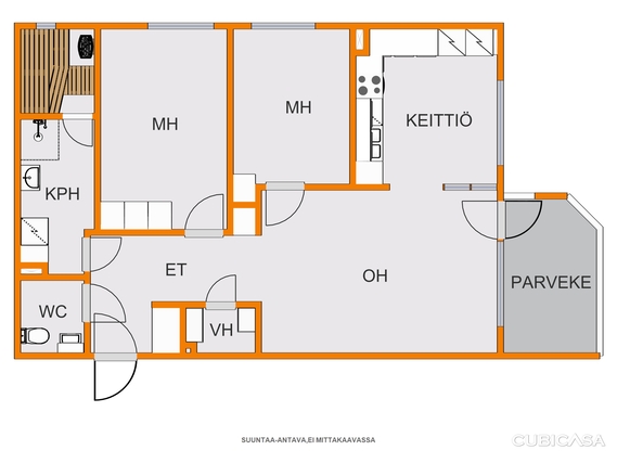 Vuokra-asunto Lappeenranta Kariniemi 3 huonetta Kampanja