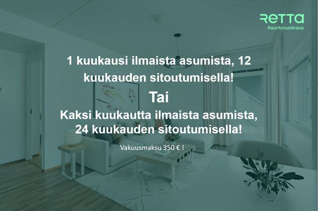 Rental Tuusula  2 rooms -