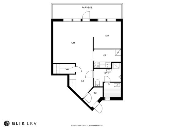 Rental Ikaalinen Rahkola 2 rooms