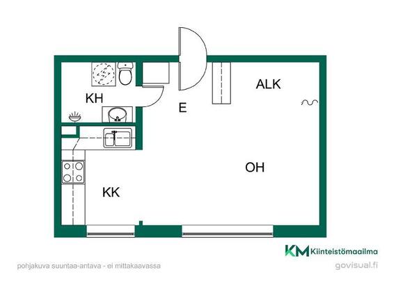 Vuokra-asunto Mikkeli Keskusta Yksiö