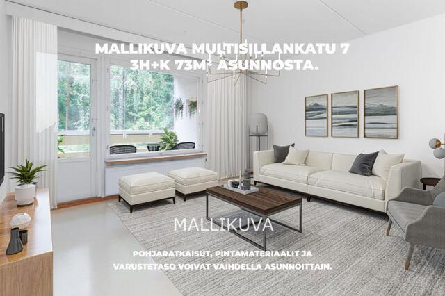 Vuokra-asunto Tampere Multisilta 3 huonetta