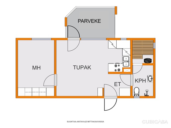 Rental Lappeenranta Kariniemi 1 room Kampanja