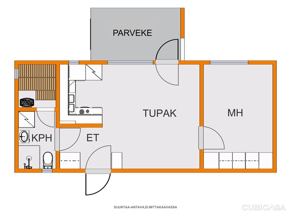 Vuokra-asunto Lappeenranta Kariniemi Yksiö Kampanja