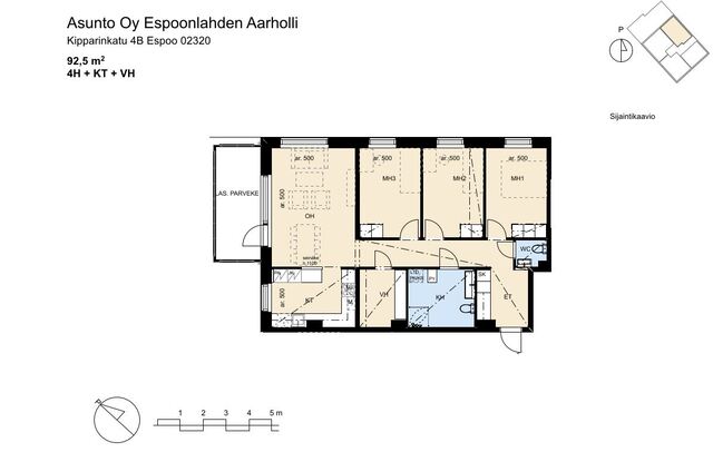 Vuokra-asunto Espoo Espoonlahti 4 huonetta Kampanjakuva