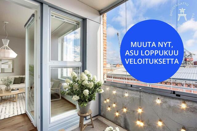 Vuokra-asunto Helsinki Jätkäsaari Kaksio