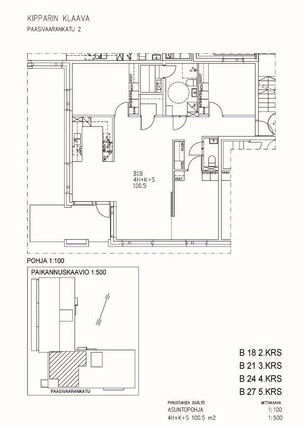 Rental Helsinki Herttoniemenranta 4 rooms -