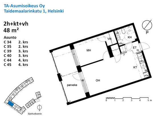 Asumisoikeusasunto Helsinki Kaarela Kaksio