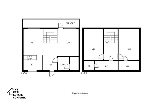 Rental Oulu Keskusta 3 rooms Yleiskuva