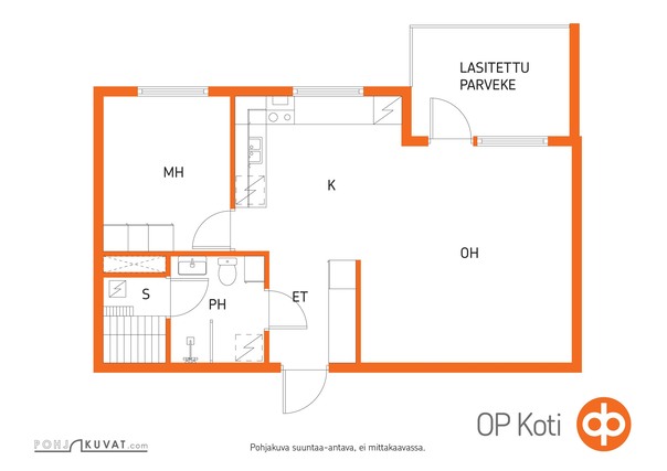 Vuokra-asunto Seinäjoki Keskusta Kaksio