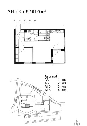 Vuokra-asunto Espoo Tuomarila Kaksio -