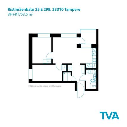 Vuokra-asunto Tampere Tesoma 3 huonetta