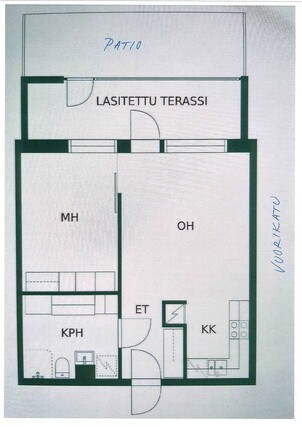 Vuokra-asunto Lahti Keskusta Kaksio Yleiskuva