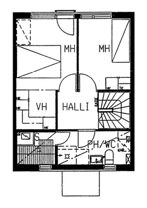 Asumisoikeusasunto Lohja  3 huonetta