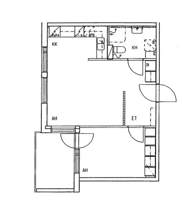 Right of occupancy apartment Vantaa Pakkala 2 rooms