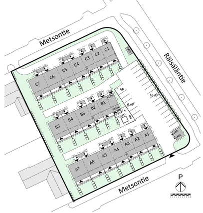 Vuokra-asunto Siilinjärvi Keskusta 3 huonetta