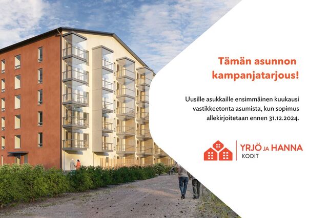 Asumisoikeusasunto Tuusula Riihikallio Yksiö