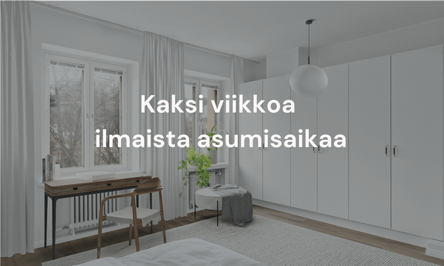 Vuokra-asunto Helsinki Taka-Töölö 3 huonetta