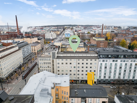 Vuokra-asunto Tampere Keskusta Kaksio