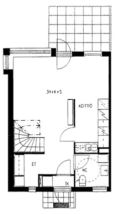 Right of occupancy apartment Helsinki Suutarila 3 rooms