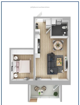 Rental Espoo Kivenlahti 2 rooms -