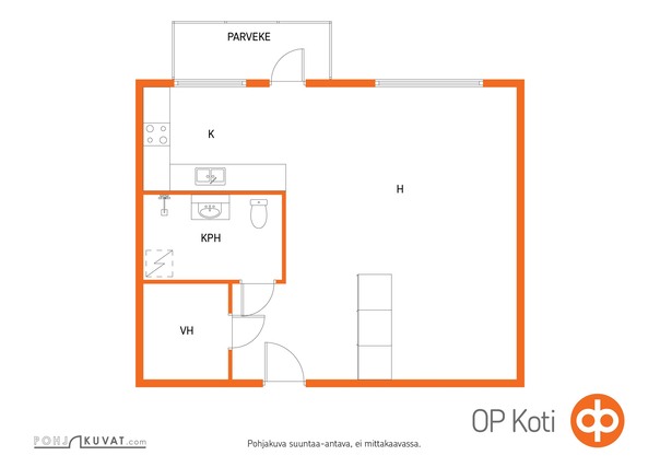 Rental Turku Härkämäki 1 room