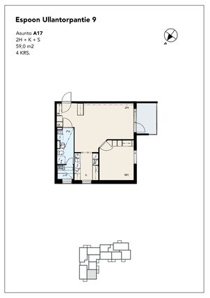 Right of occupancy apartment Espoo Ymmersta 2 rooms