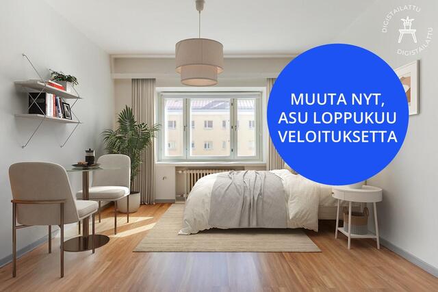 Vuokra-asunto Helsinki Kallio Yksiö